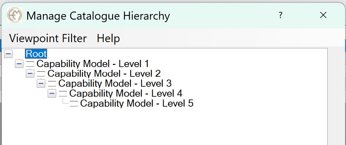 Capability Example from Enterprise Modelling. Available as Download Turnkey.