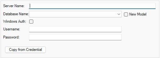 Specify your desired Data Source for your Portfolio. The Enterprise Modelling App